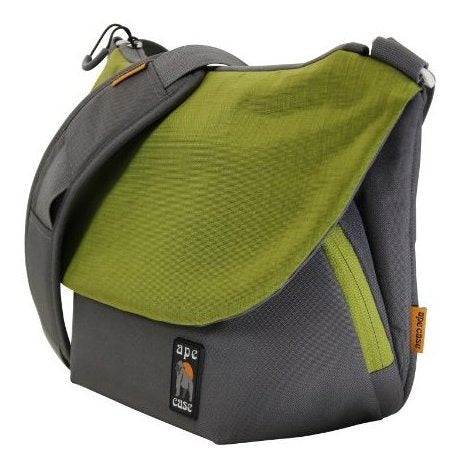 Ape Case Large Green Messenger Bag Includes Camera 0