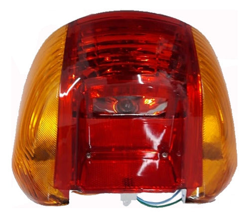 JFW Complete Rear Light for Mondial 110 Max 1 Motorcycle 0