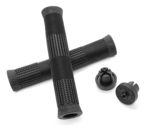 Stranger Quan Grips Black Soft Kraton BMX Pro 0