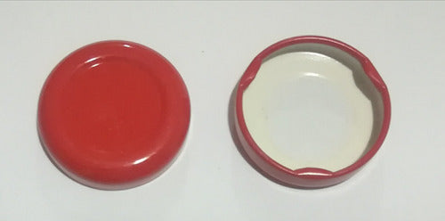 Twist Off 100 Axial Twist Off Caps 38mm for Sauces, Juices, and Small Bottles 0