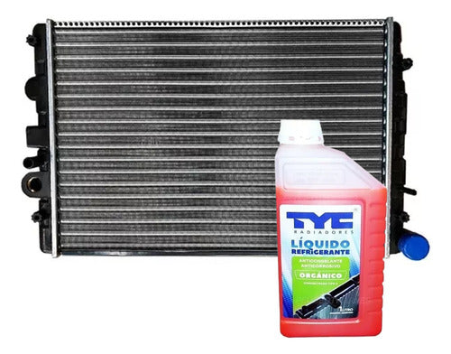 TYC Water Radiator for Audi Golf 1.6 2005-2007 + Coolant 0