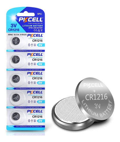 Pkcell Cr1216 Ecr1216 Dl1216 - 3V Lithium Batteries 0