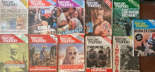 Cuadernos Del Tercer Mundo, 32 Revistas, 1987, Alt12 1