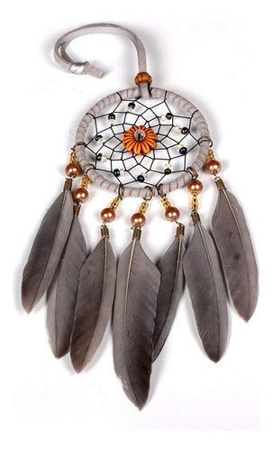 SPANICE Dream Catcher Made of Feathers for Car Interior 1