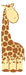 MONCALIERI Children's Designs - Imported Venecitas - Giraffe 0