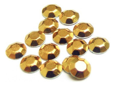 Glanz Hotfix Metal Faceted Rhinestone Heat Transfer Studs 6mm X 500u 7