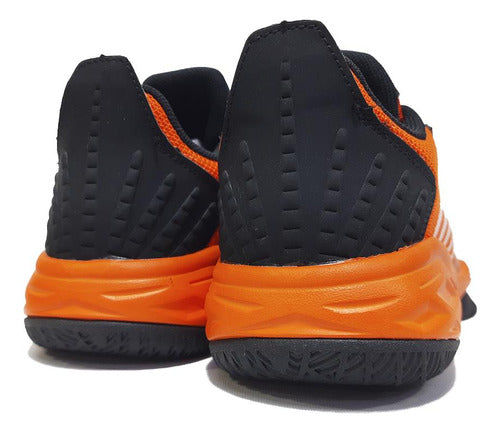 Atomik Kids Sneakers - Kevinv23 Orange-Black 4