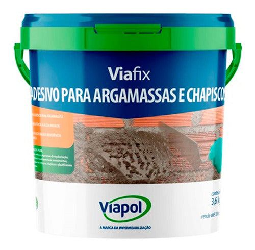 Promotor De Adherencia P/hormigon Viapol Viafix 3.6kg U R U 0