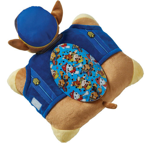 Manta De Luz Nocturna Paw Patrol Chase, 28 Cm, Suave Y Acoge 3