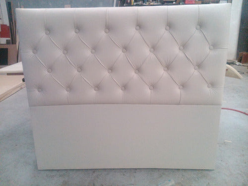 Tufted Upholstered Bed Headboard for Twin and a Half Size Bed 2