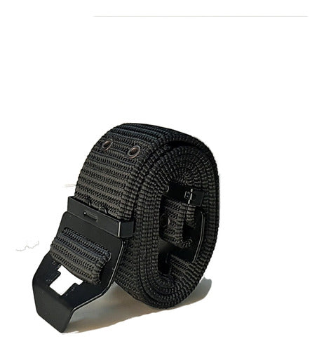 Rerda Tactical Police Web Belt with Metal Buckle 2