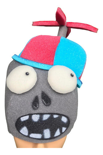 My Funny Hats Gorro En Goma Espuma Plantas Vs Zombies Disfraces Personajes 0