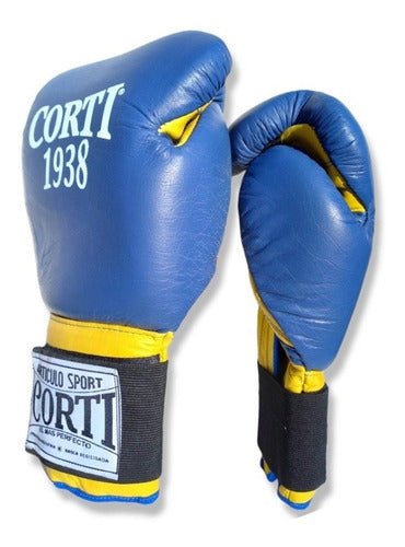 Corti Boxing Gloves 16 Oz Leather Kickboxing Professionals 23