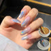 2-in-1 Solid Holographic Nail Decoration Combo 2