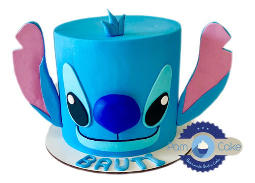 Torta Stich Lilo Disney Artesanal 0