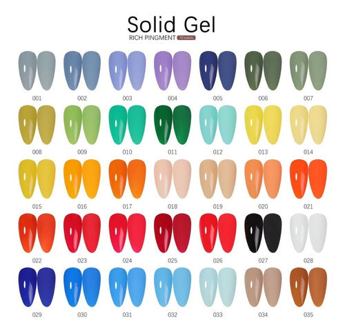 DD2 Solid Gel UV/LED 5ml Semi-Cured Nail Polish 1