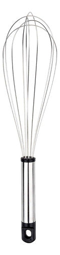 Stainless Steel Manual Whisk 29 cm 0