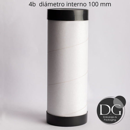 DG Embalajes 4a 10cm X103mm Con Tapas Plasticas X1u 3