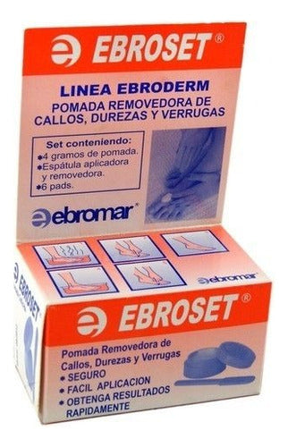 Ebroset Pomada Removedora De Durezas , Callos Y Verrugas 0