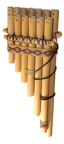 AJU Sicus Aju Double Panpipe 13 Tubes 0