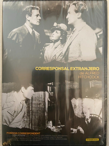 DVD Foreign Correspondent / By Alfred Hitchcock 0