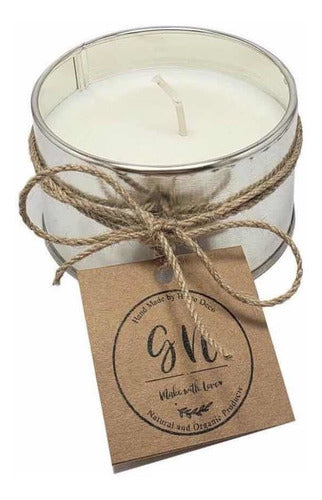100% Soy Wax Candle Coconut Scent 8.5 x 5 x 7.5cm 0