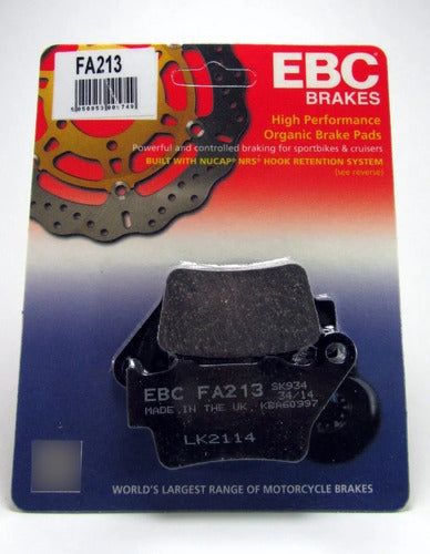 EBC Rear Brake Pad for Royal Enfield Himalayan 16/20 El Rutero 1