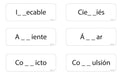 Juego Laminas Aprendizaje Claves Ortograficas - Dactic 2