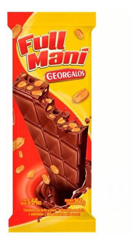 Pack X 20 Unid Chocolate  Fullmani 160 Gr Georgalos Chocola 0