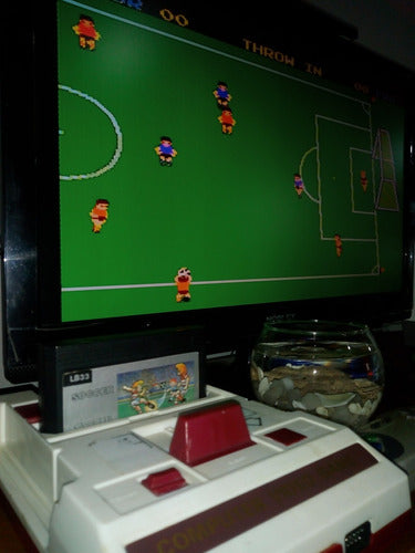 Soccer Juego Family Game + Cable Rca Para Tu Consola 8 Bits 2