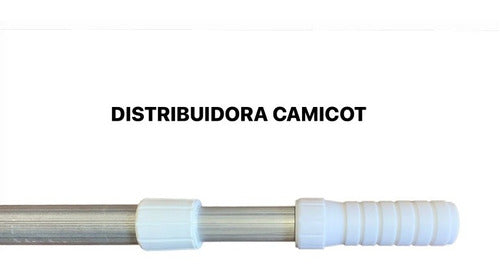 Camicot Mango Telescopico 32 Mm. Para Piletas Natación De 3.90 Ml 3