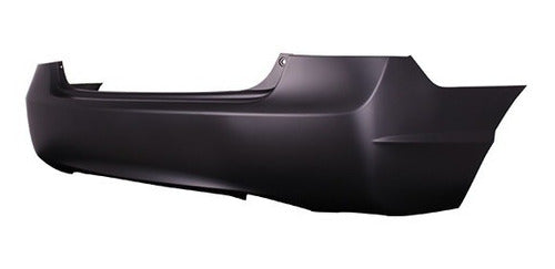 Paragolpe Tras. Negro Liso Honda Civic Sedan 2007-09 0