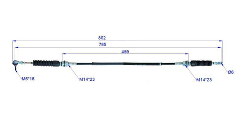 Cable Marcha Autoelevador Hangcha Serie R 2.5t 3.0t 3