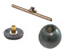Kit of 3 Accessories Handle, Ball, and Plunger for Pipe Declogger 0