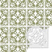 J Boutique T0061 Plantilla Reutilizable Para Pared Diseño M 2