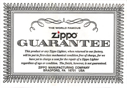 Zippo Genuine Lighter Model 28988 Original 2017 Warranty 12ctas 5