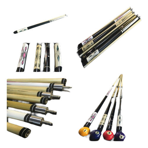 58 '' Bar Pool Cue Sticks Sport House Pool Cue Herramientas 0