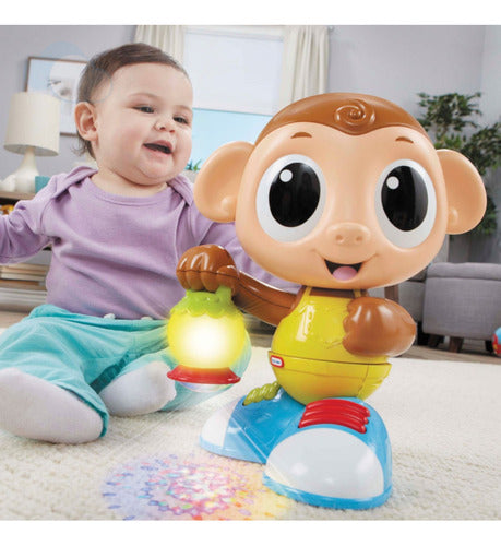 Monito Bailarín Muñeco Musical Luz Y Movimiento Little Tikes 3