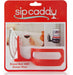 Sipcaddy Bath   Shower Portavasos Portátil Ventosa Rojo 1