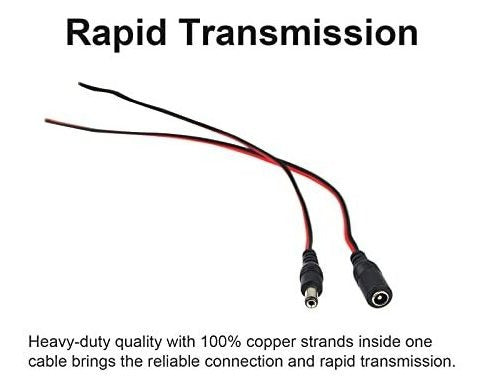 Ultrapoe 12V 5A DC-005 Power Cable Connectors 5