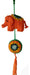Elephant and Mandala Crochet Pendant 1