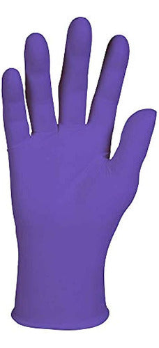 Kimberly Clark Safety 55083 Nitrile Gloves, Powder-Free, Large 1