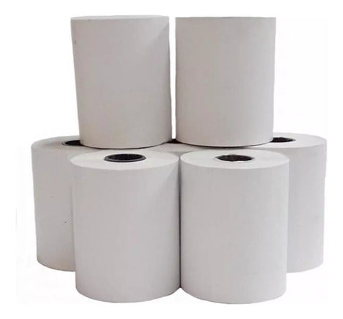 100 Rolls Thermal Paper 57x20 for POS Systems Printers Scales 0