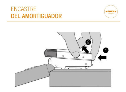 Par De Bisagras Clip Top Blumotion + Clip Top Blum Codo 0 4