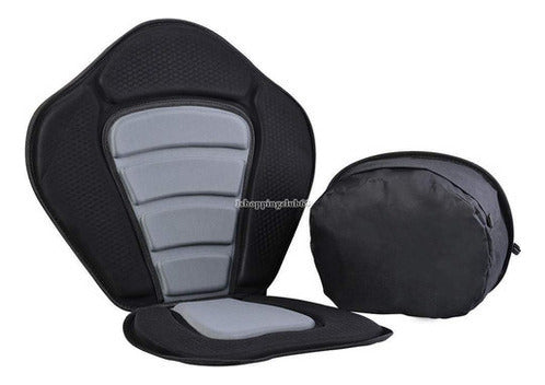 Acolchado Ajustable Asiento Kayak + Mochila Desmontable Cano 5