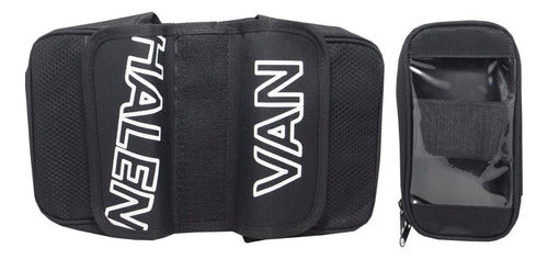 Van Halen Bolso Bici 2 Alforjas Porta Celular Impermeable 1.2 L 6.3 5