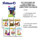 Pelikan Kit Crayones De Cera Mix X6 + 1 Libro P/colorear 1