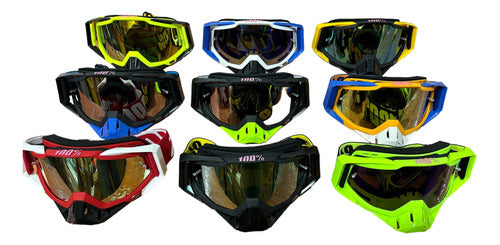 100% Gafas Antiparras 100% Espejadas Motocross Enduro Mtb Nieve 1