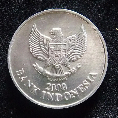 Indonesia 100 Rupias 2000 Sin Circular Cacatua Real 1