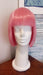 Peluca Rosa Fibra Semi Opaca By La Parti Wig! 1